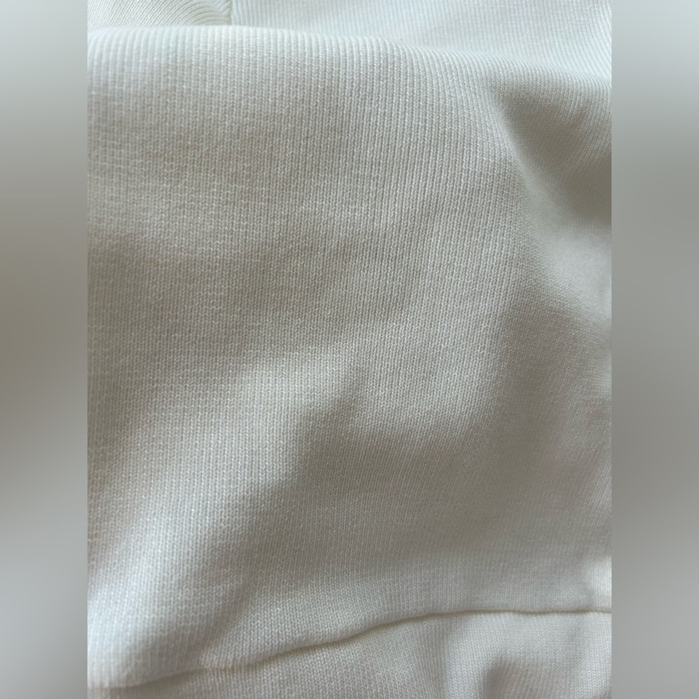 Anthropologie NWT Cream Crew Neck Sweater White Shirt Attached Women’s Small - Picture 10 of 10